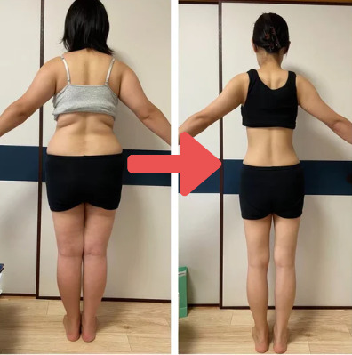 耳つぼダイエット ビフォーアフター