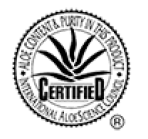 国際アロエ科学評議会・品質認定マーク